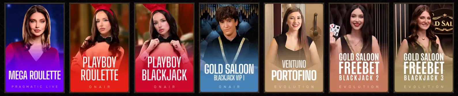 Crusado Casino Live dealer